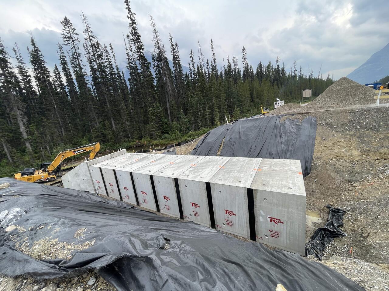 Box culvert installation