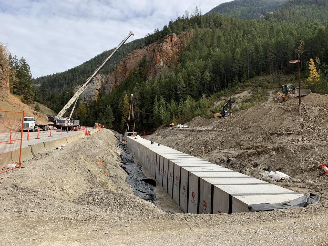 Box culvert installation