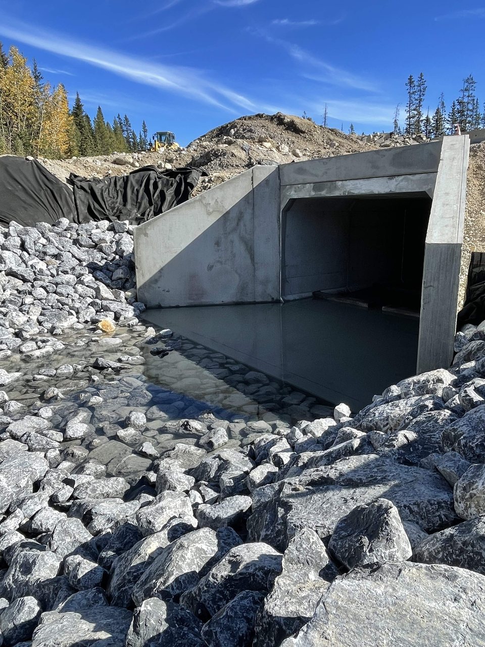 Box culvert outlet