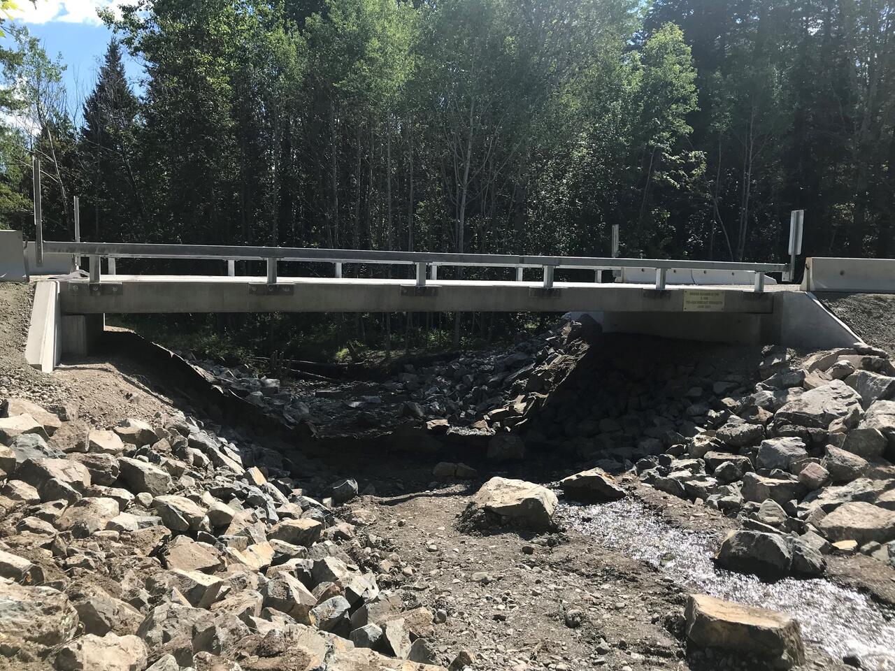 Precast bridge