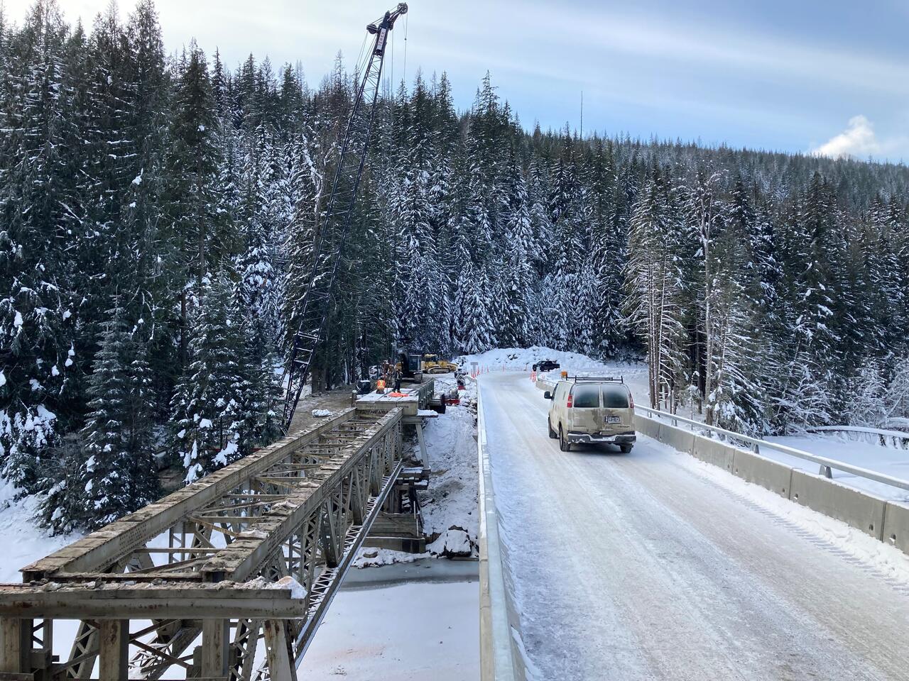 Precast bridge
