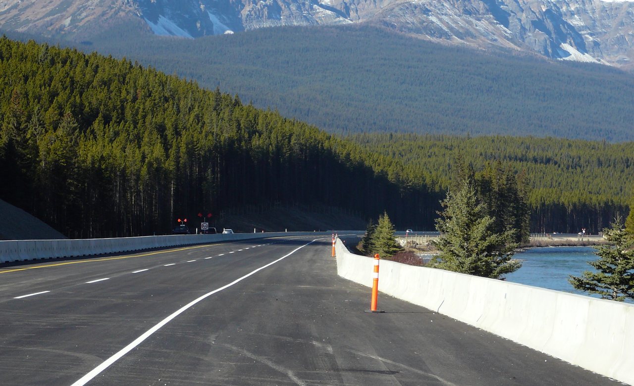 Highway barrier