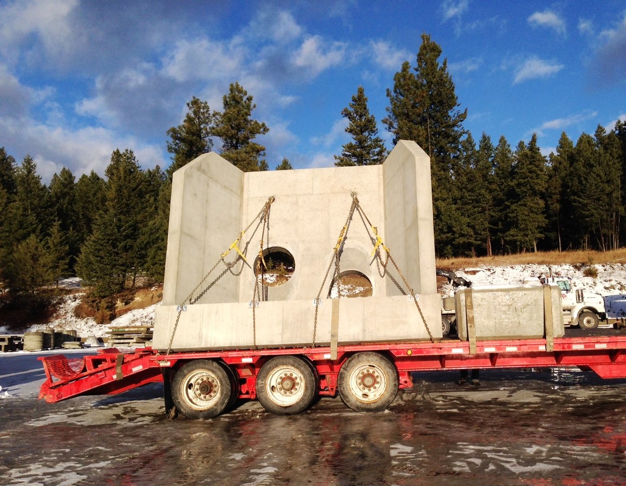 Twin headwall